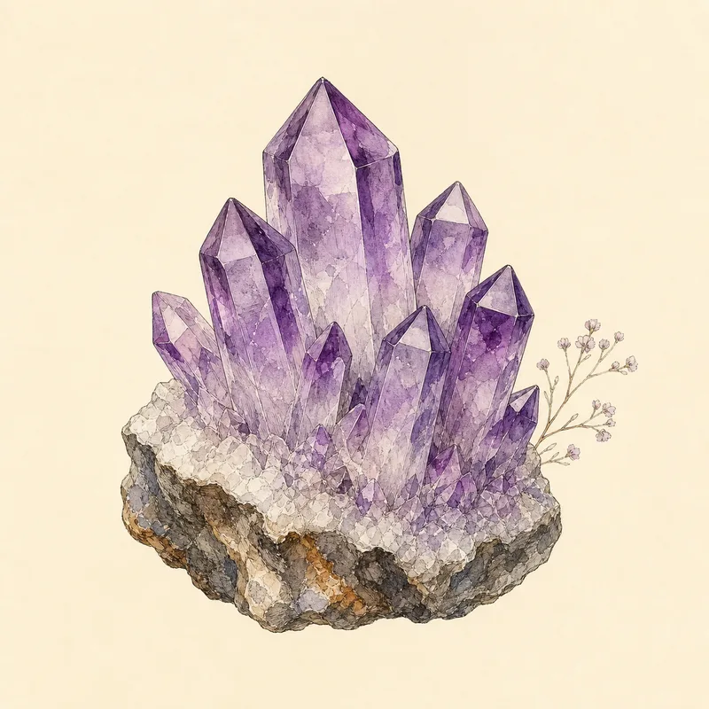 Amethyst illustration